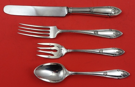 Regular 4-pc Setting availability based on stock listed below   - Rheims by Wallace - Sterling